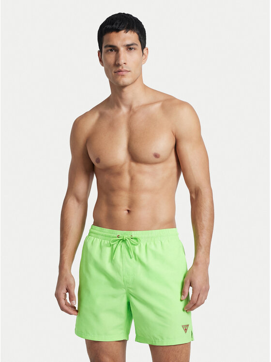 Guess Guess Badeshorts F6GT24 WG282 MEDIUM Grün Regular Fit