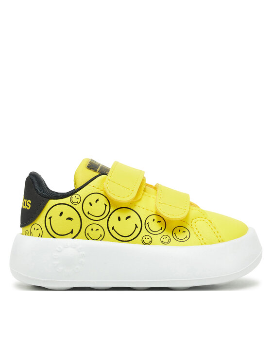 adidas adidas Sneakersy Smiley Advantage JI0501 Żółty