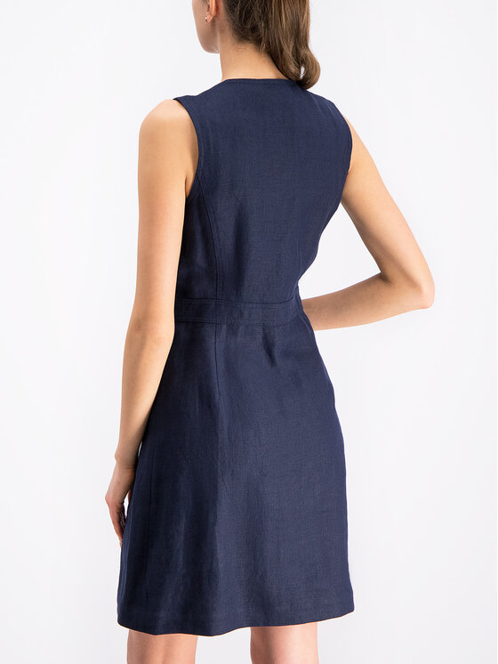 Tory Burch Tory Burch Vasarinė suknelė 53819 Tamsiai mėlyna Regular Fit