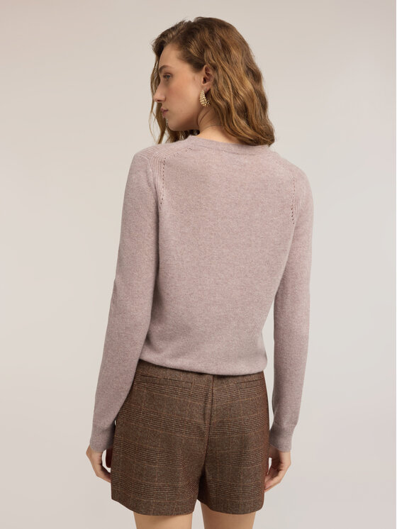 Motivi Motivi Maglione M389W004099N002 Crema Regular Fit