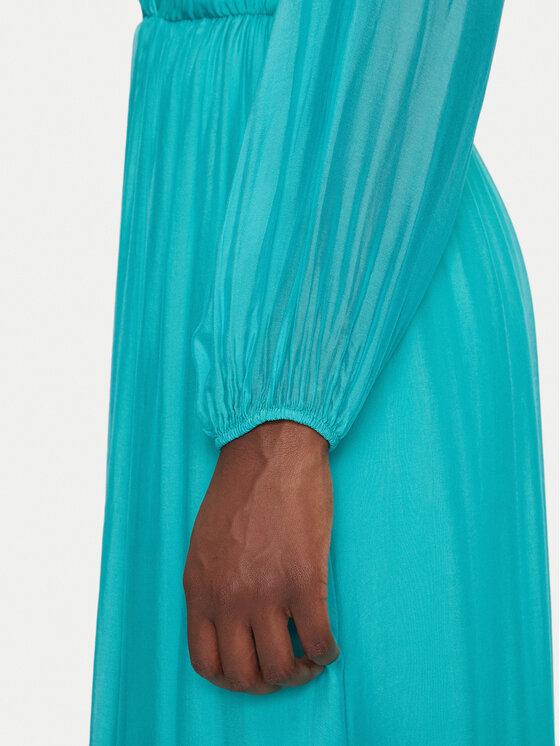 Dixie Dixie Rochie de vară A207W050 Turcoaz Regular Fit