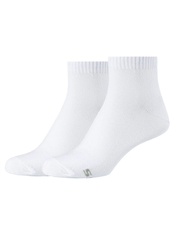 Skechers Skechers Calzini Skechers 3PPK Wm Casual Quarter Socks Bianco