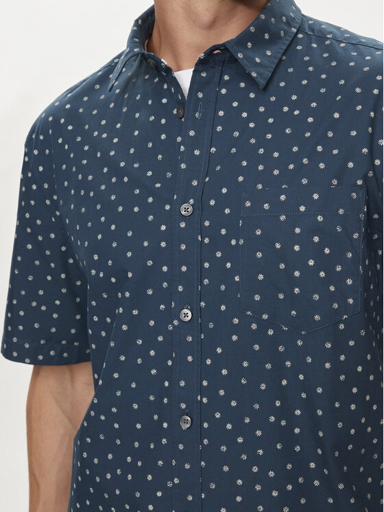 Mustang Mustang Srajca Darien 1015232 Modra Relaxed Fit