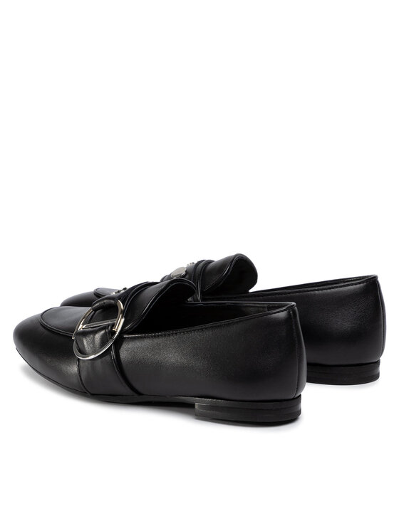 GINO ROSSI Gino Rossi Loafersy Iku DWI968-Z47-0324-9900-0 Černá