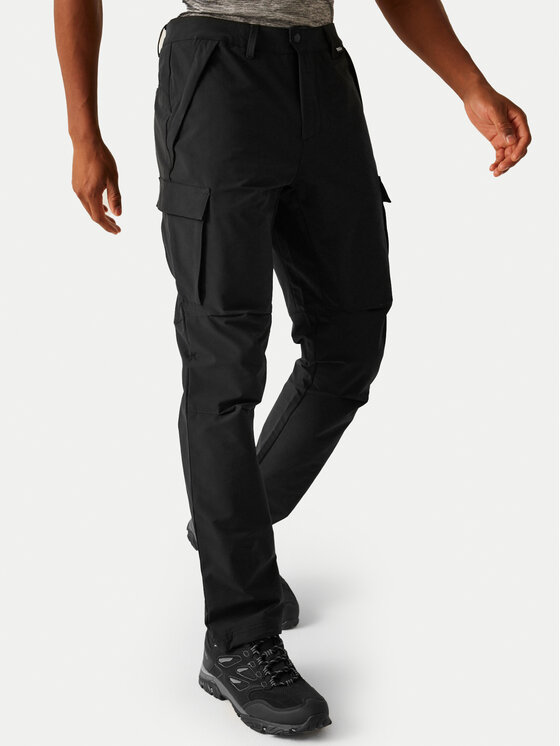 Regatta Regatta Outdoor-Hose Questra V RMJ314 Schwarz Regular Fit