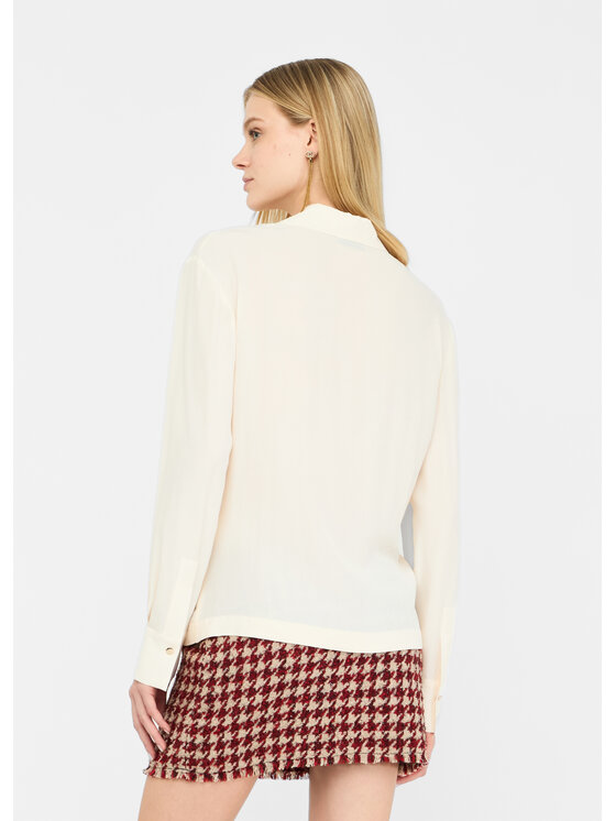 Liu Jo Liu Jo Blusa CF5263T2580X0169 Bianco Regular Fit