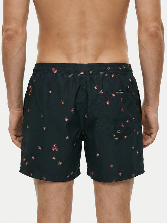 Quiksilver Quiksilver Úszónadrág Everyday Printed Volley 15 EQYJV04219 Fekete Regular Fit