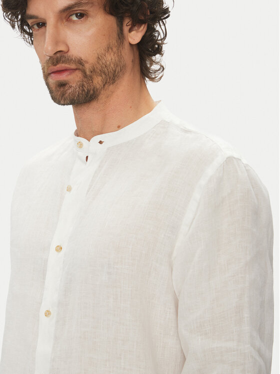 Liu Jo Liu Jo Πουκάμισο QA5098 T4359 11001 Λευκό Regular Fit
