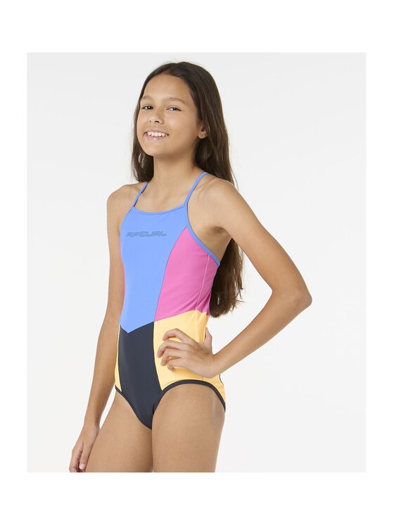 Rip Curl Rip Curl Strój kąpielowy Block Partyâ One Piece -Gir Granatowy