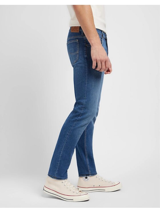 Lee Lee Jeansy Rider Niebieski Slim Fit