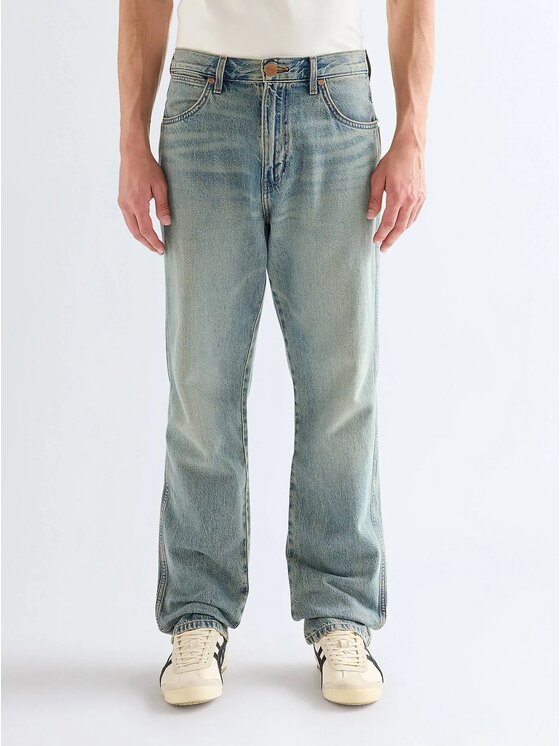 Wrangler Wrangler Jeansy FRONTIER Niebieski Regular Fit