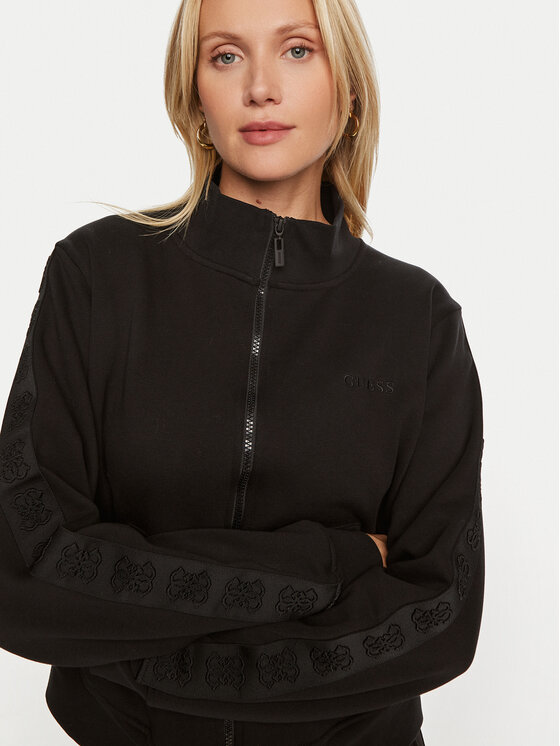 Guess Guess Felpa Stacie V4BQ01 KC5O0 Nero Regular Fit