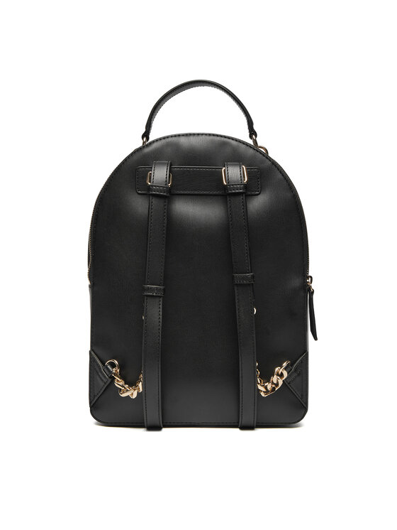 All black tommy hilfiger backpack online