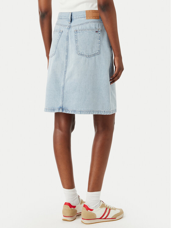 Tommy Jeans Tommy Jeans Jeansrock Claire DW0DW23474 Blau Regular Fit