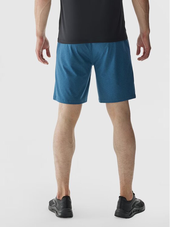 4F 4F Pantaloncini sportivi 4FWAW24TFSHM698-46M Verde Regular Fit