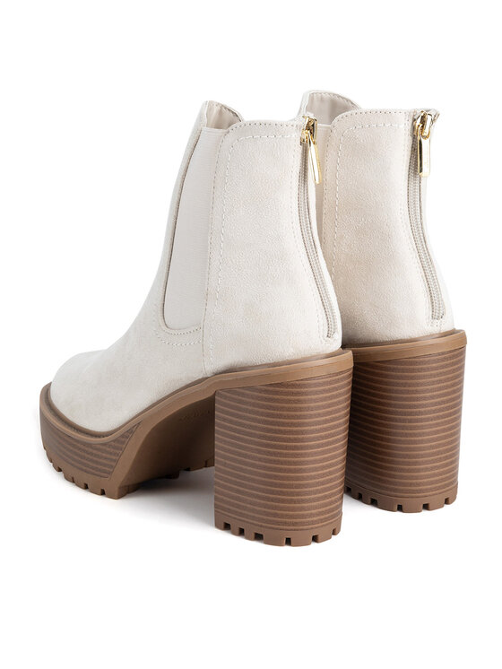 Nine West Nine West Botki WFA3374-1 Écru