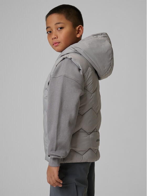 4F 4F Kamizelka OUTERWEAR Szary Regular Fit