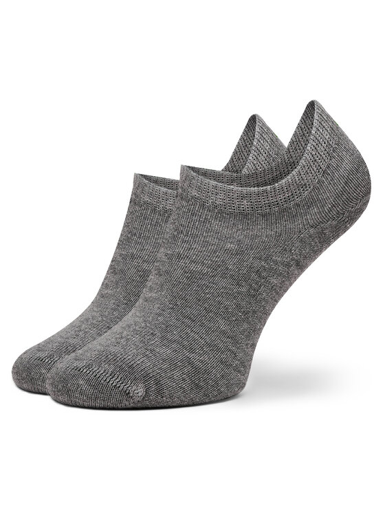 Tommy Hilfiger Tommy Hilfiger 2er-Set niedrige Kindersocken 301390 Grau
