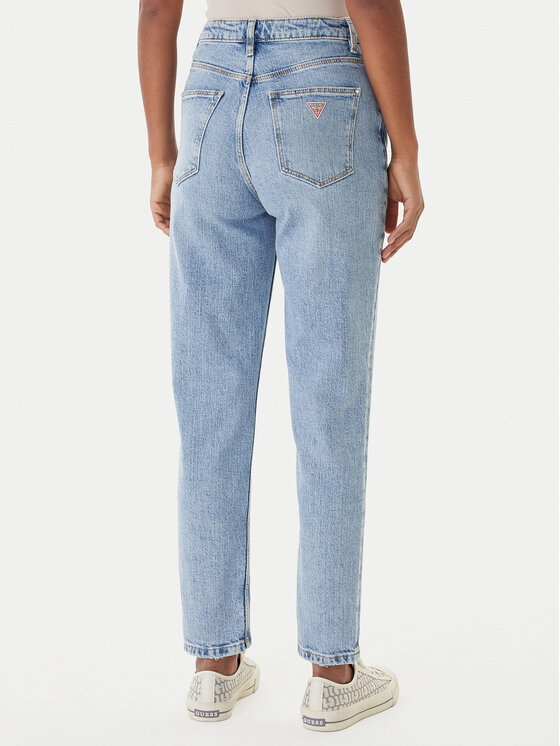 Guess Guess Jeansy W2YA21 D4NH6 Modrá Mom Fit