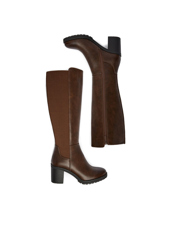 JENNY JENNY Čižmy CEO-HY669036-1 Hnedá
