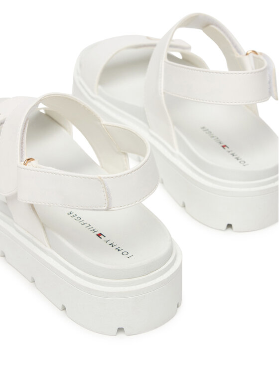Tommy Hilfiger Tommy Hilfiger Sandale T3A2-34284-0326 Alb