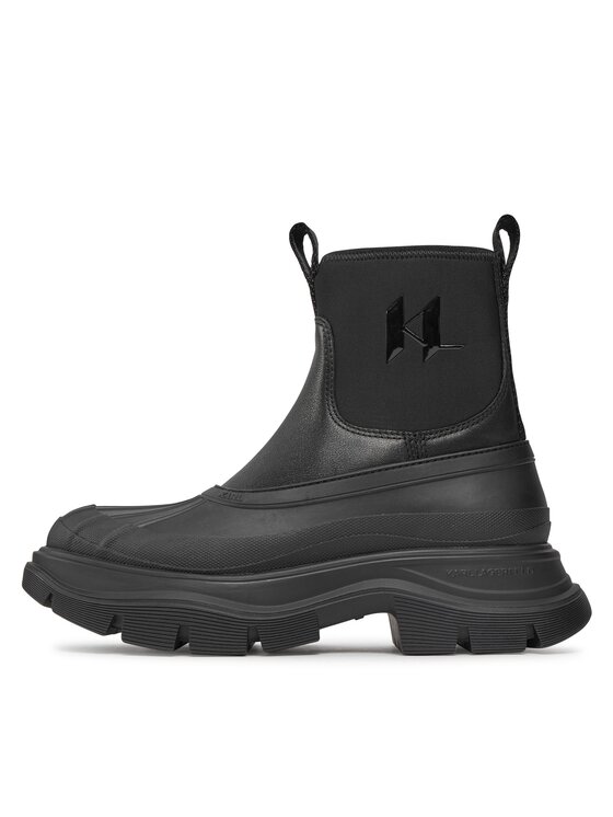 KARL LAGERFELD KARL LAGERFELD Μποτάκια KL42970 Μαύρο