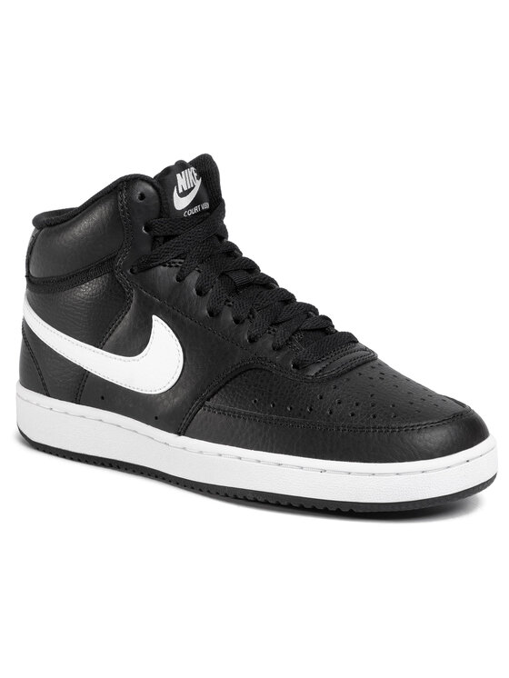 Nike Nike Снікерcи Court Vision Mid CD5436 001 Чорний