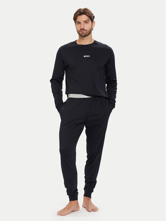 BOSS BOSS Pizsama Xmas 50550547 Sötétkék Regular Fit