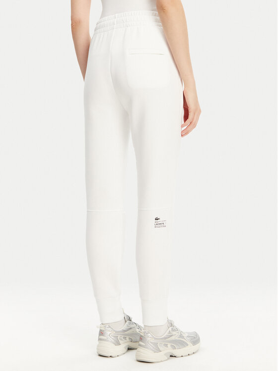 Lacoste Lacoste Pantaloni da tuta XF0343 Bianco Regular Fit