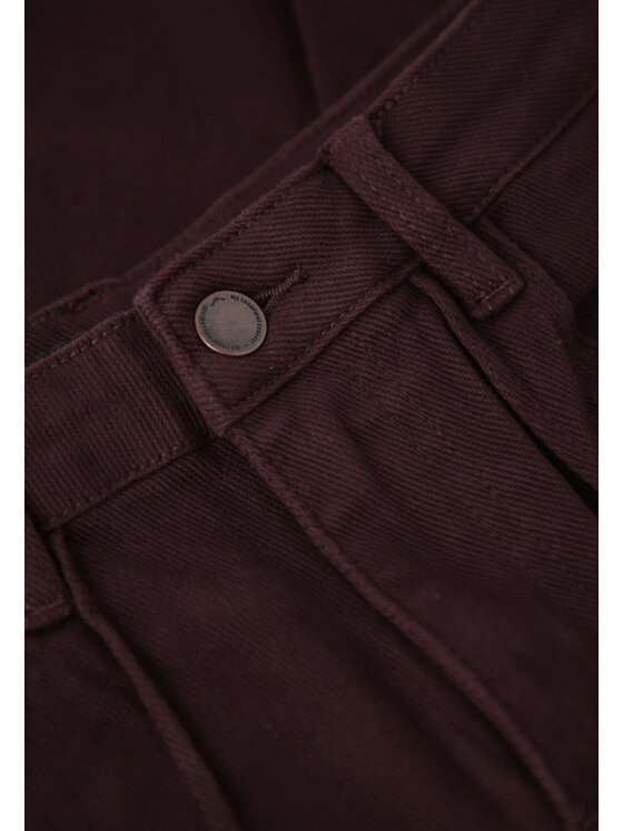 Volcano Volcano Jeansy D-QUIZY Fioletowy Regular Fit
