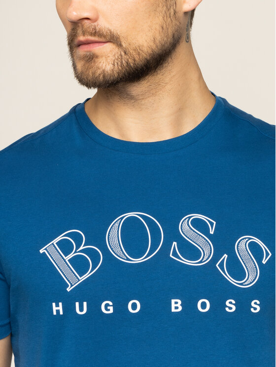 Boss Boss T-Shirt Tee 1 50424014 Blau Regular Fit