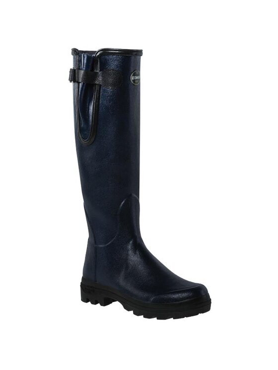 botte chameau marine