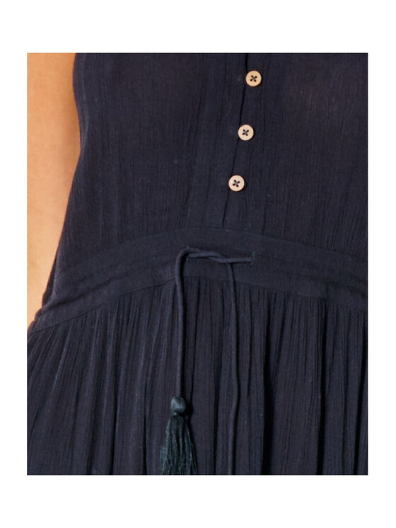Rip Curl Rip Curl Sukienka letnia Classic Surf Maxi Dress Czarny Relaxed Fit