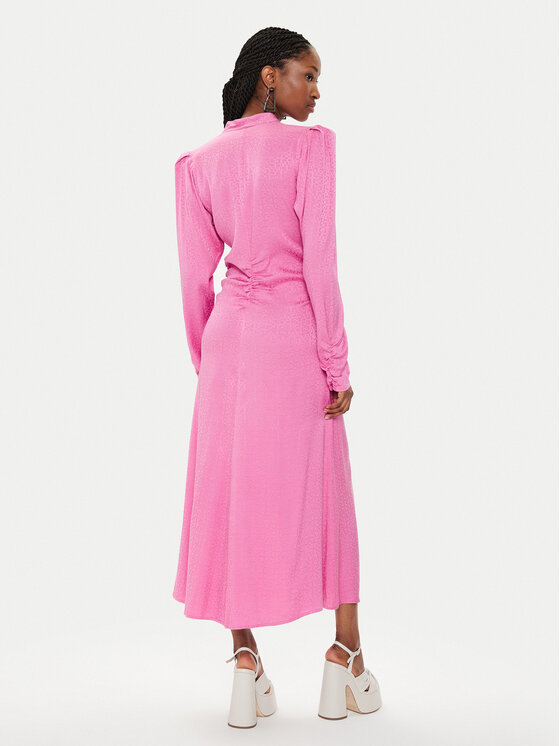 Gestuz Gestuz Ежедневна рокля Brina 10908643 Розов Slim Fit