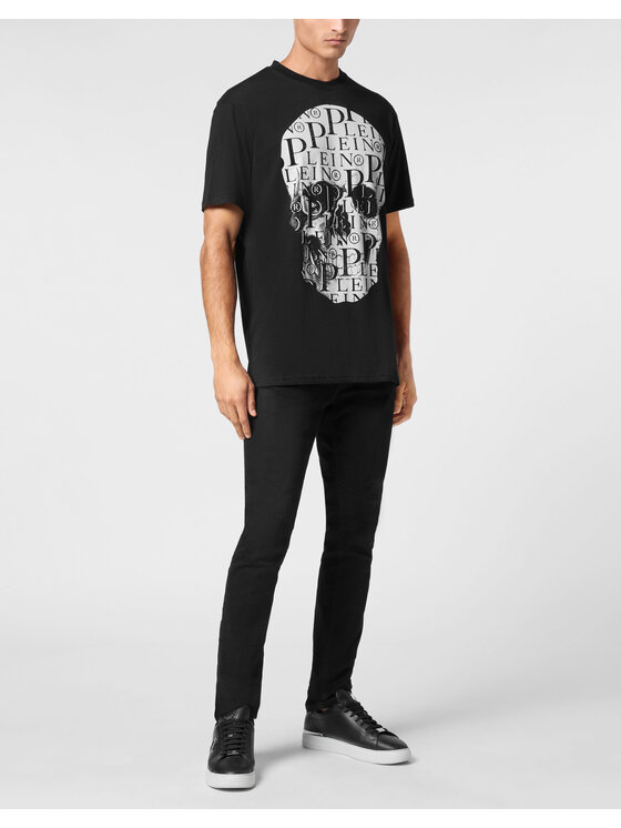 PHILIPP PLEIN PHILIPP PLEIN T-shirt 9413 Nero Regular Fit