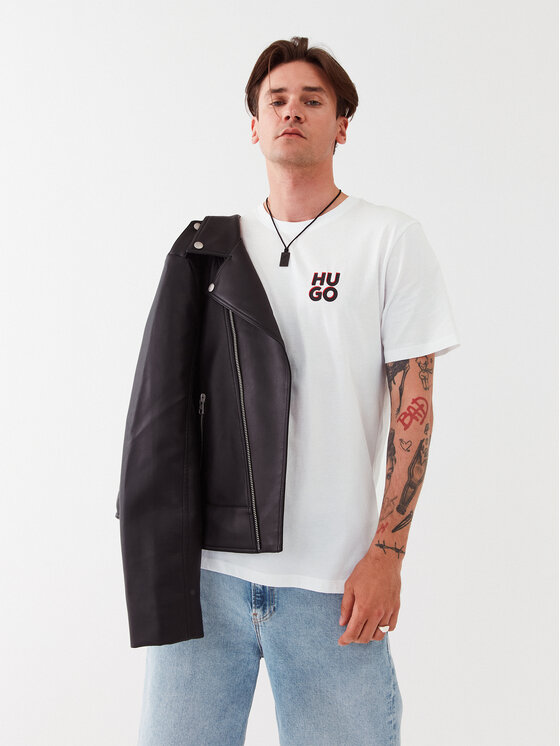 HUGO Hugo Komplet 2 t-shirtów 50492550 Biały Regular Fit