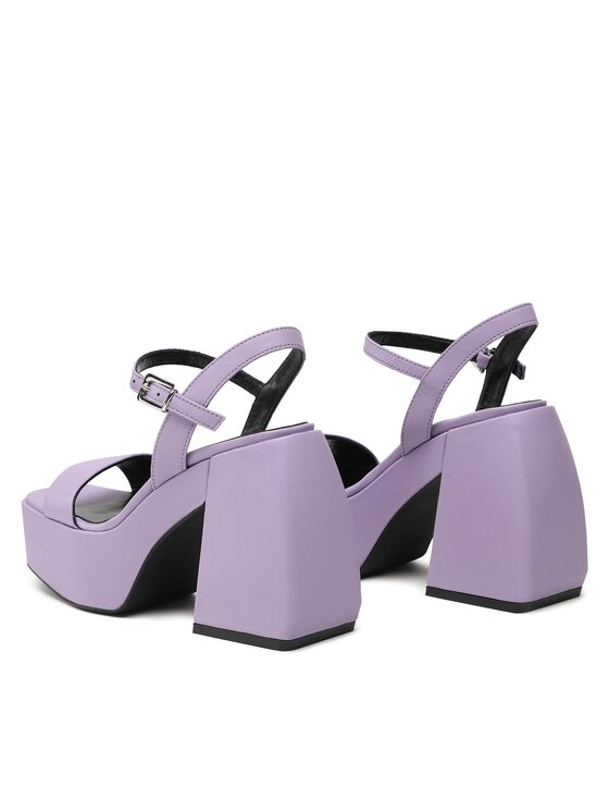 PINKO PINKO Sandale Fantine Wedge PE 23 BLKS1 100655 A0N9 Ljubičasta