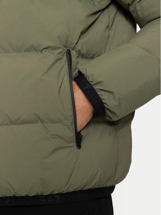 EA7 Emporio Armani EA7 Emporio Armani Зимова куртка 6DPB30 PNDOZ 1846 Зелений Regular Fit