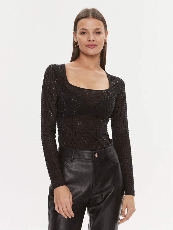 Guess Body Karolina O4RM06 KBZX0 Čierna Slim Fit