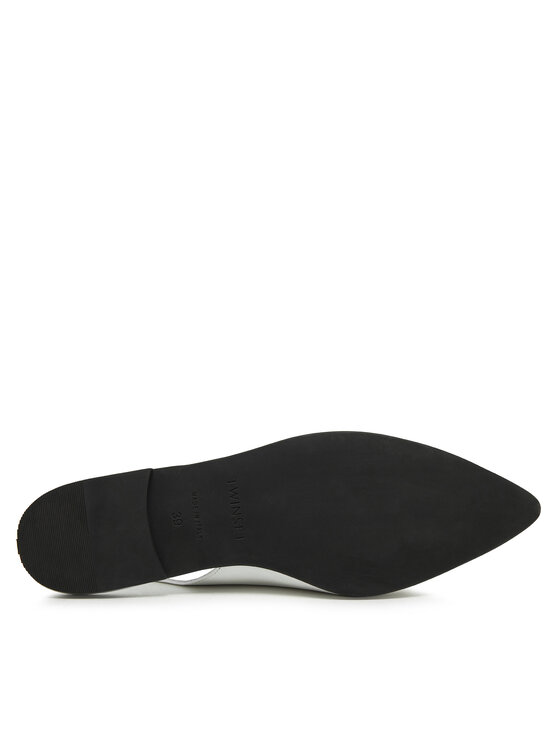 TWINSET TWINSET Μπαλαρίνες 251GCJ026 Λευκό