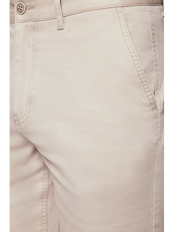 Lancerto Lancerto Szorty materiałowe Havana SZO082124000005 Beżowy Regular Fit