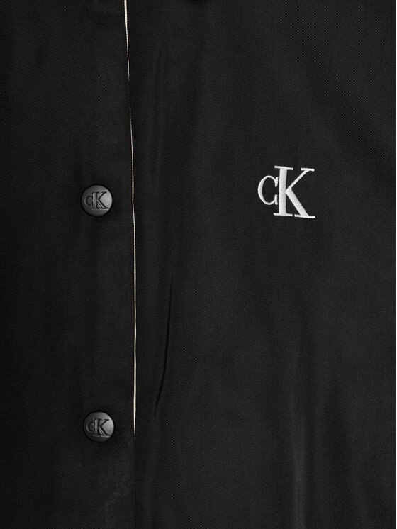 Calvin Klein Jeans Calvin Klein Jeans Μπουφάν μεταβατικό Skater IU0IU00541 Μαύρο Regular Fit