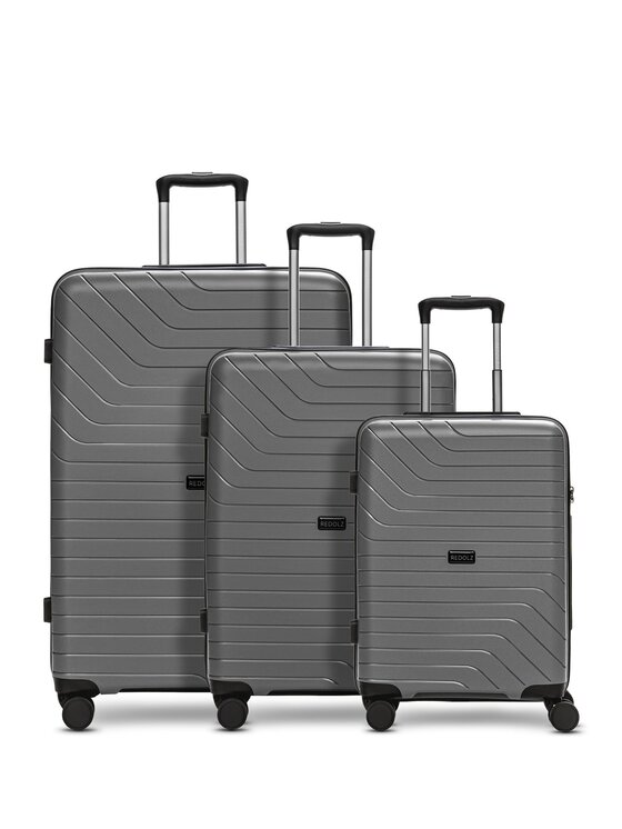 Redolz Redolz Komplet walizek 275576 Szary