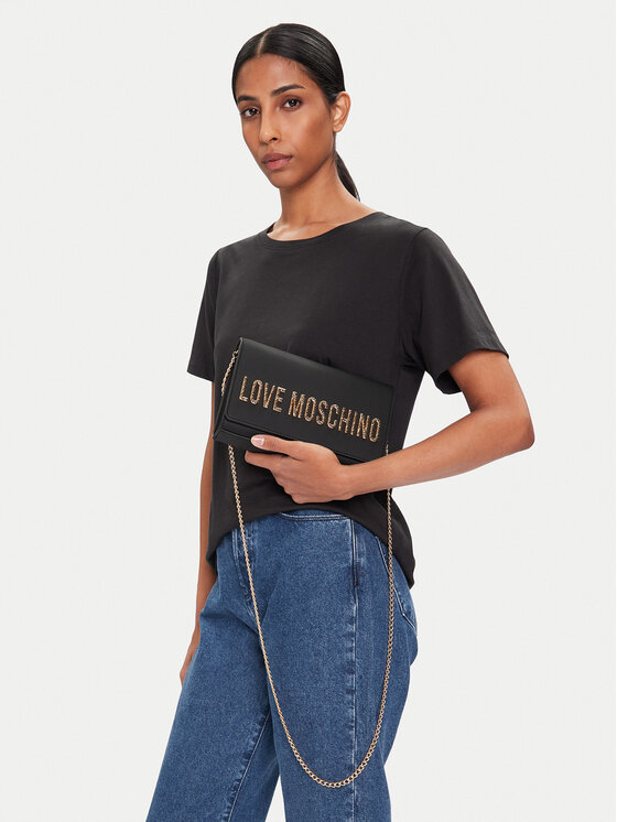 LOVE MOSCHINO LOVE MOSCHINO Ročna torba JC4121PP0NKD000A Črna