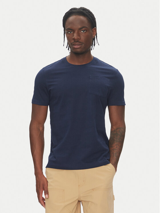 Robe di Kappa Robe di Kappa T-Shirt Dorel 64131EW Granatowy Regular Fit