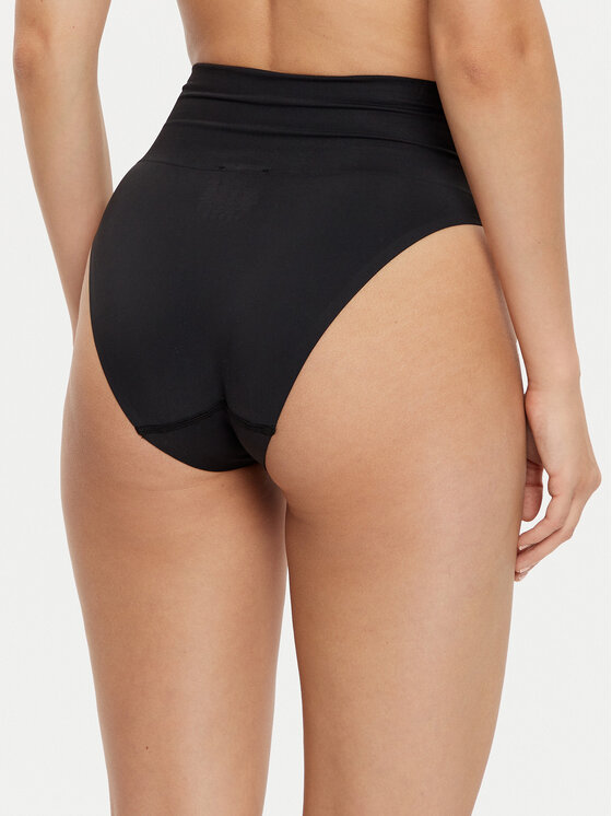 LAUREN RALPH LAUREN LAUREN RALPH LAUREN Klasične spodnje hlačke z visokim pasom 4L0020 Črna
