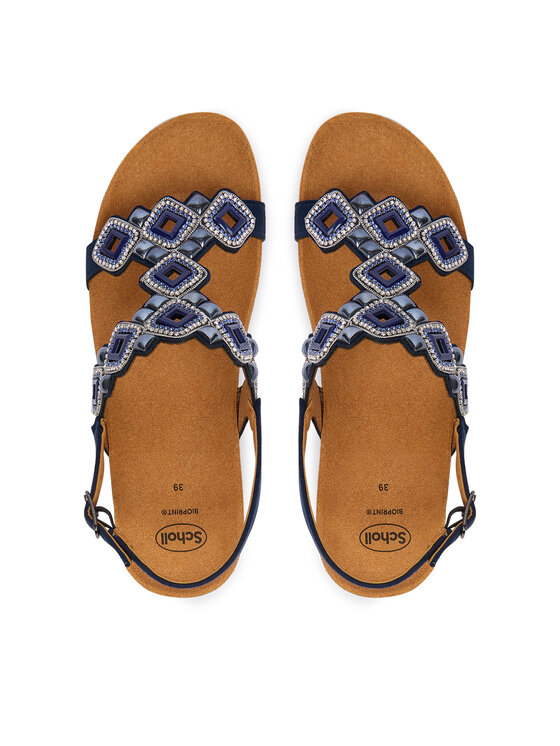 Scholl Scholl Босоніжки Tulum T-Bar MF00689 Cиній