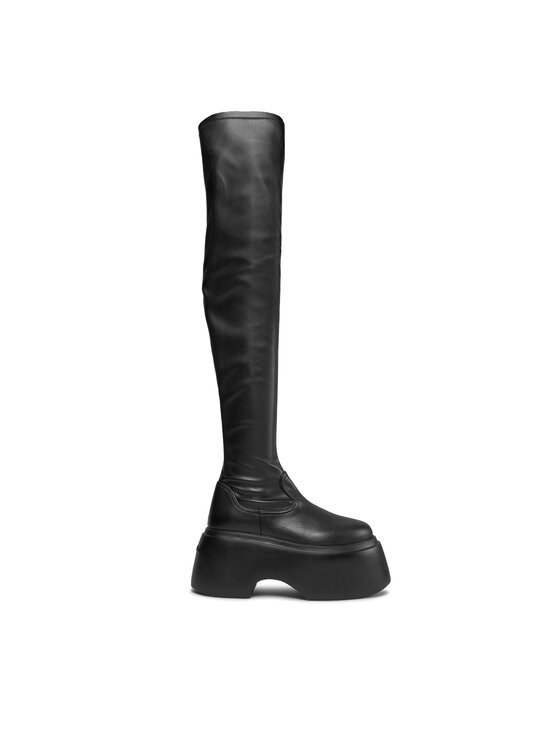 Női Combcsizma Le Silla, Méret: 40, Fekete, Kembra Tight 6451A020M1PPFAK001