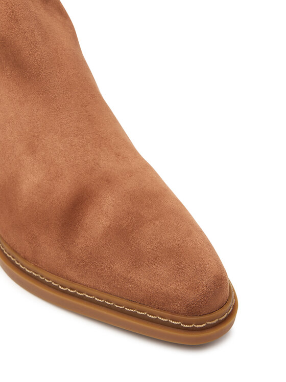 MICHAEL Michael Kors MICHAEL Michael Kors Cizme lungi muschetar Lex Boot 40F6LXMB1S Maro deschis