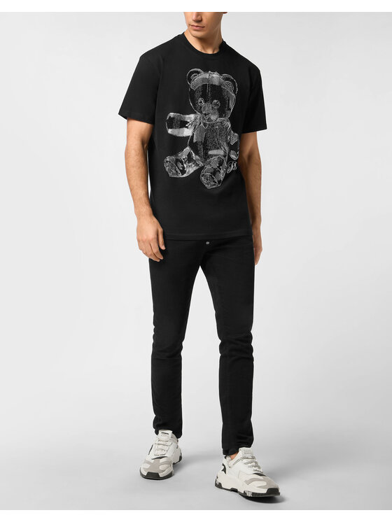 PHILIPP PLEIN PHILIPP PLEIN T-Shirt 27079 Černá Regular Fit